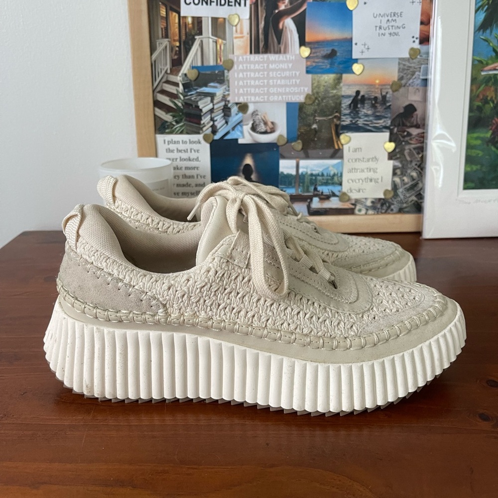 Dolce vita crochet sneakers